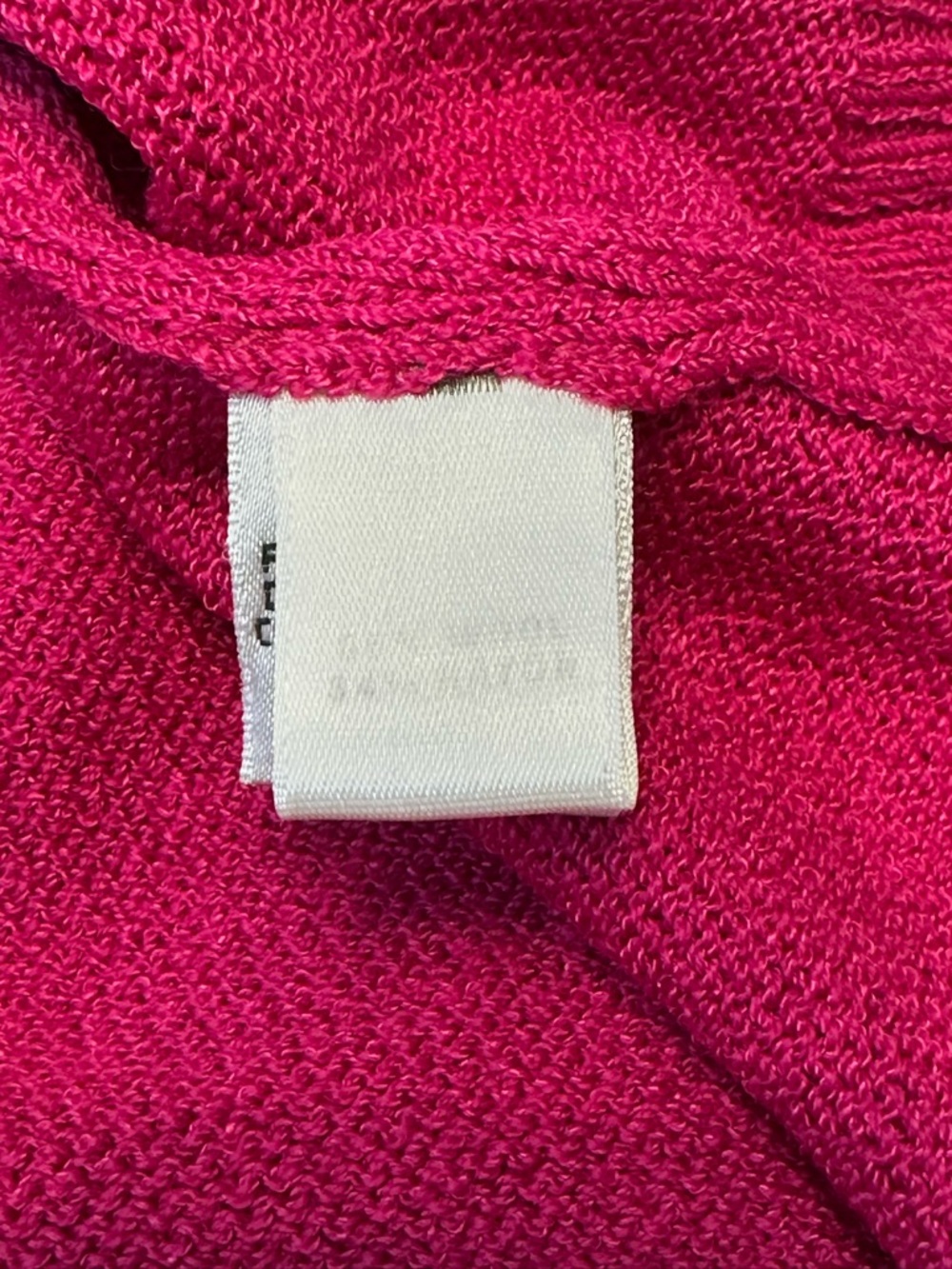 St John Sport Santana Knit Sweater Pink V-Neck 3/4 Sleeve Size S Luxury Classic - Picture 5 of 14